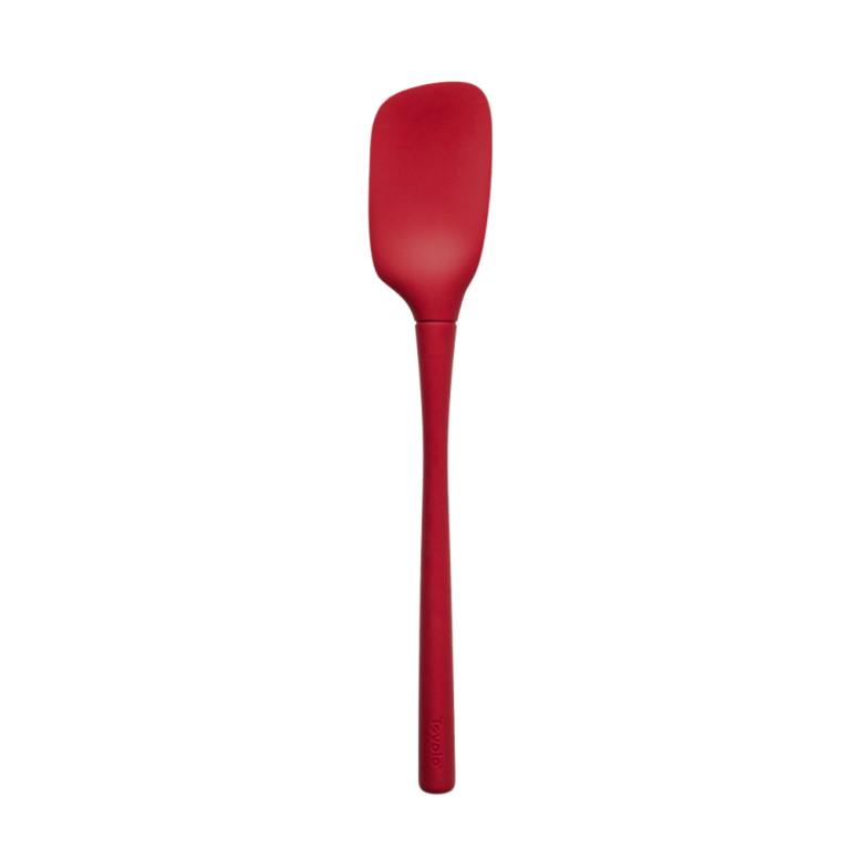 Tovolo Flex-Core All Silicone Mini Spatula & Spoonula (Set of 2): Aqua