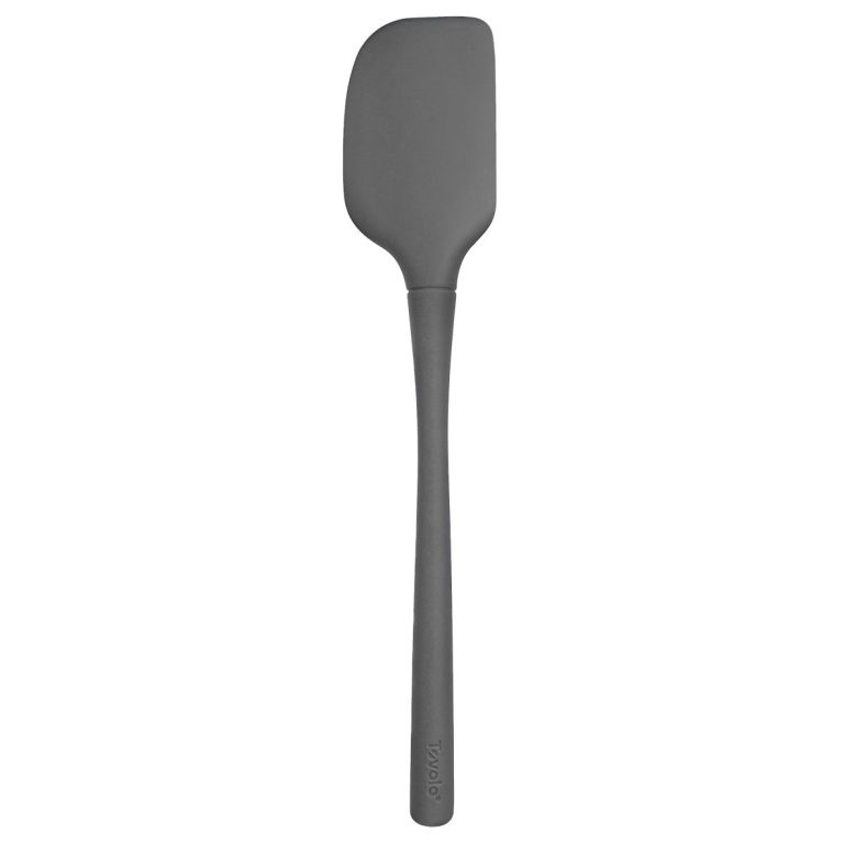 Tovolo Flex-Core Stainless Steel Handled Mini Spatula & Spoonula Charcoal - Set of 2