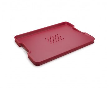 Joseph Joseph Cut&Carve Plus Multi Function Chopping Board Red