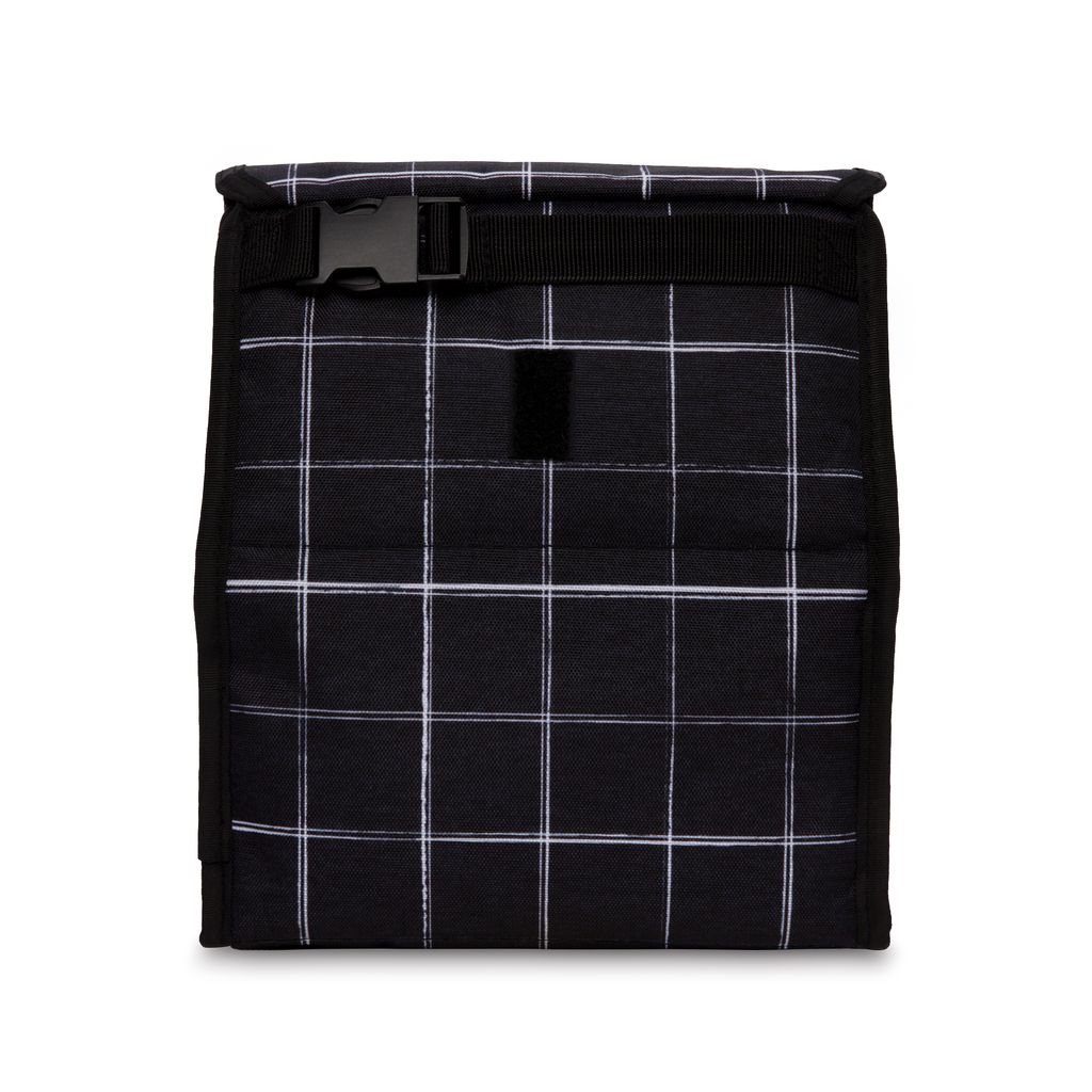 72022 – PackIt Lunch Bag – Black Grid – HR3