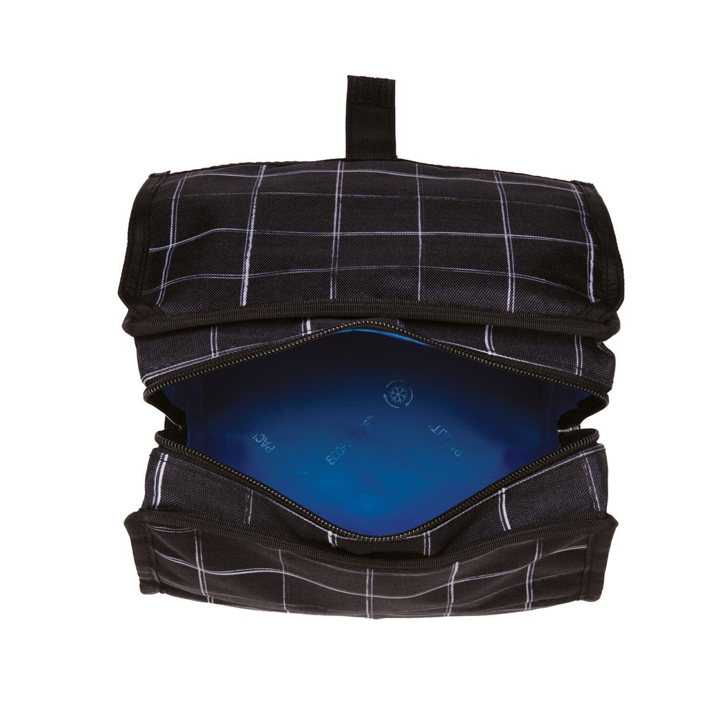 72022 – PackIt Lunch Bag – Black Grid – HR4