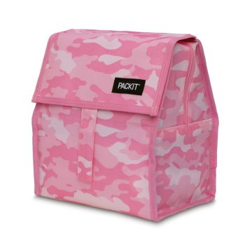 PackIt Freezable Lunch Bag Pink Camo