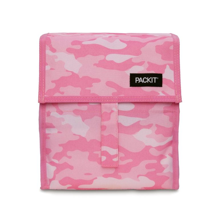 Pink camo lunch bag hotsell