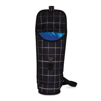 72180 – PackIt Napa Wine Bag – Black Grid – HR5