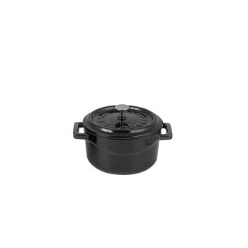 Lava Cast Iron Mini Casserole Black 10cm