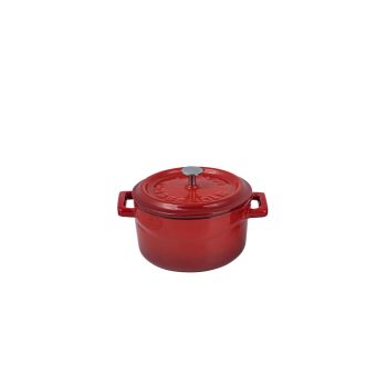 Lava Cast Iron Mini Casserole Red 10cm