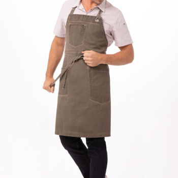 Chef Works Large Dorset Bib Apron (2 Colours)