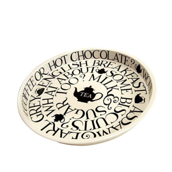 Emma Bridgewater Black Toast Round Tray
