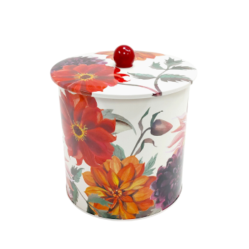 Emma Bridgewater Dahlias Biscuit Barrel 17cm