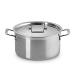 Le Creuset 3-ply Stainless Steel Deep Casserole 24cm/6L