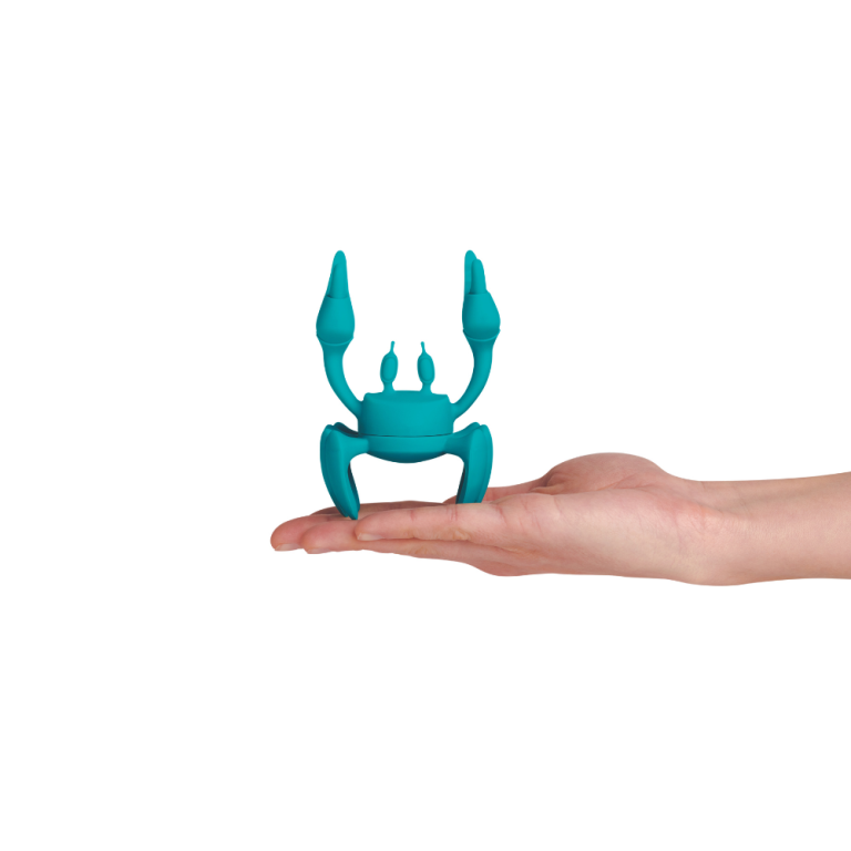 OTOTO The Crab Spoon Holder & Steam Releaser - Aqua - 1 Each