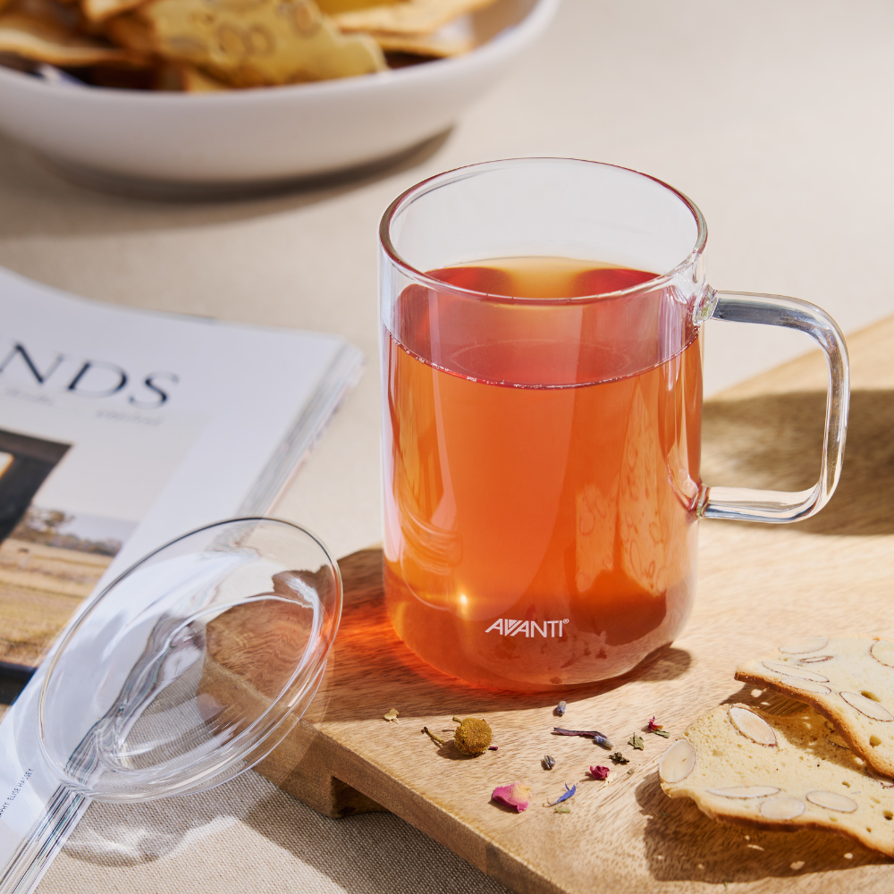 15246 AVANTI TEA MUG SINFUSER BLACK