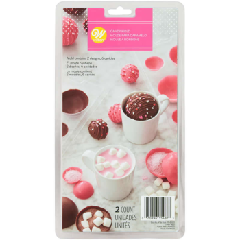 Wilton Hot Chocolate Bomb Mould 6 Cavities