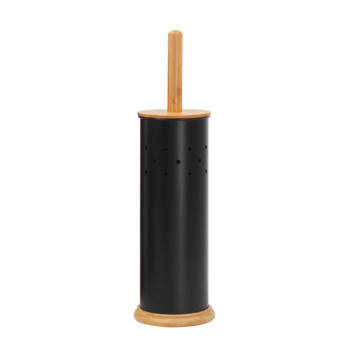 White Magic Eco Basics Toilet Set Black