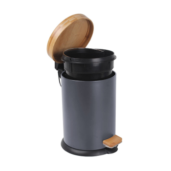 Rubbish Bin 3L charcoal (1)