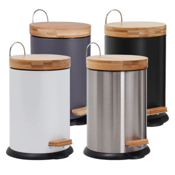 Rubbish Bin 3L charcoal (4)