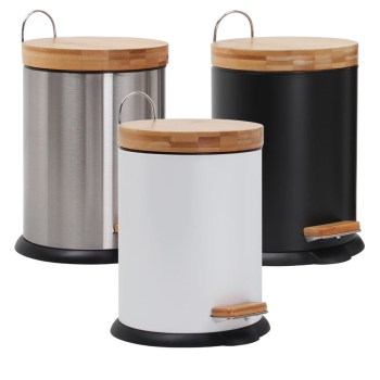 Rubbish Bin Black 5L (1)