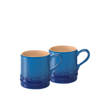 Chasseur La Cuisson Blue Petit Cup 100ml Set of 2