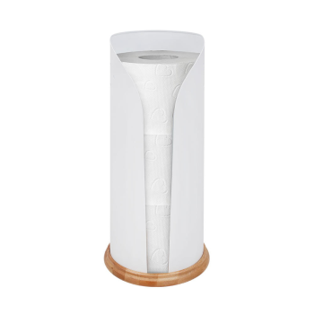 White Magic Eco Basics Toilet Roll Holder White
