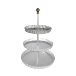 Ottinetti Aluminium Happy Hour 3 Tier Cake Stand