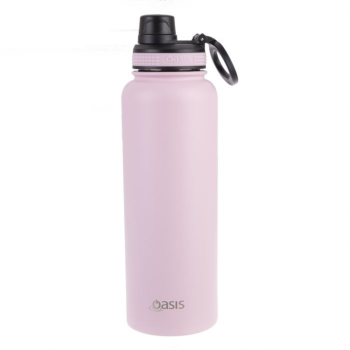 Oasis Stainless Steel Insulated Sports Bottle 1.1L (4 Colours) - Carnation