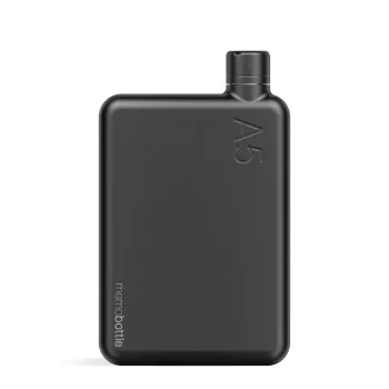 memobottle A5 Stainless Steel 750ml Black