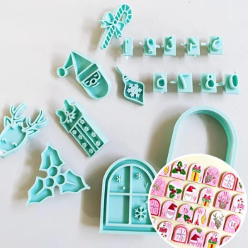 Advent Calendar Cookie Cutter & Embosser
