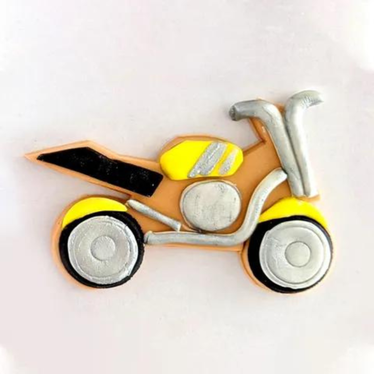 Motorcycle Cookie Cutter Chef's Complements