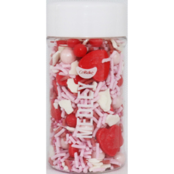 GoBake French Kiss Sprinkles 80g