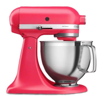 KitchenAid Artisan Series Hibiscus 5-Quart Tilt-Head Stand Mixer +