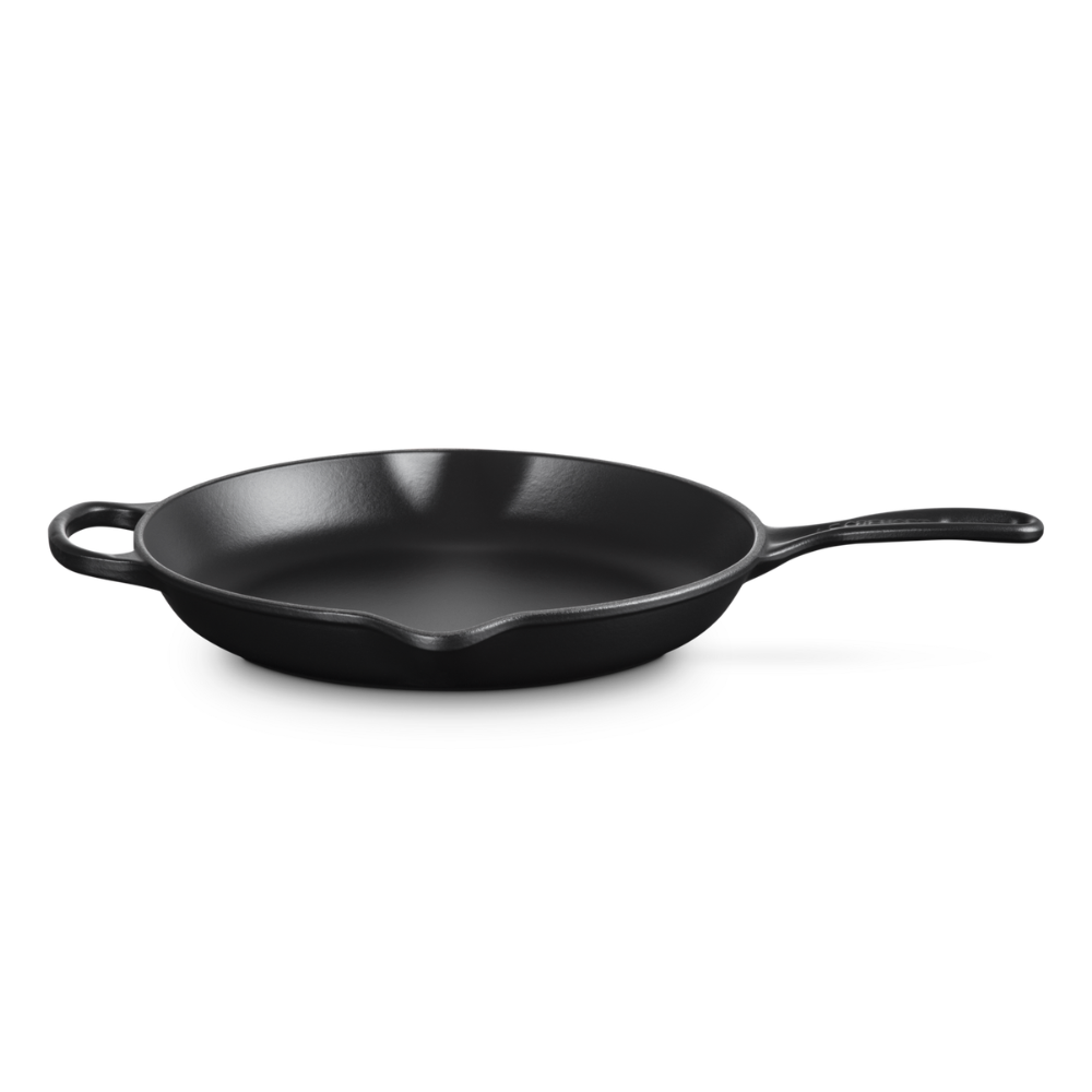 Le Creuset Cast Iron Skillet 30cm Satin Black