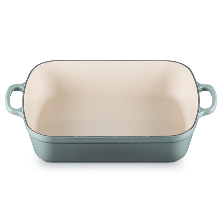 Le Creuset Signature Cast Iron Roaster 37cm Sea Salt (2)
