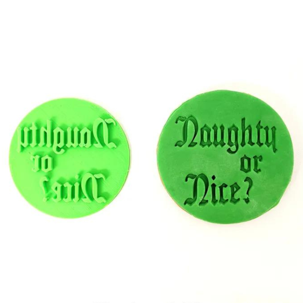Naughty Or Nice Stamp