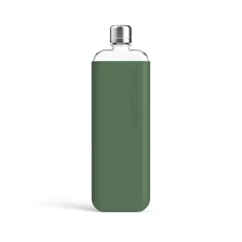 memobottle Slim Silicone Sleeve Moss Green