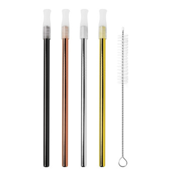 Avanti S/S Cocktail Straws Set of 4