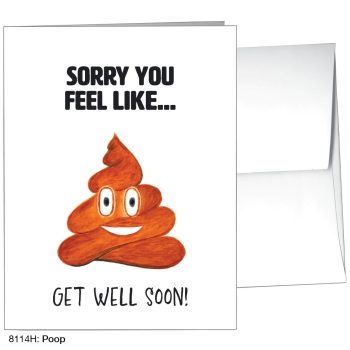 Printed Canvas Sorry You Feel Like - Get Well Soon