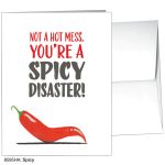 Not a hot mess. You're a spicy disaster