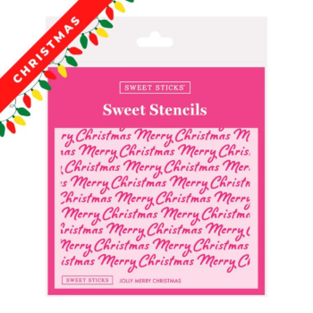 Sweet Sticks Sweet Stencils Merry Christmas
