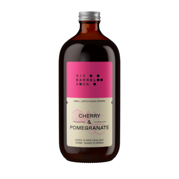 Six Barrel Soda Cherry & Pomegranate Syrup 500ml
