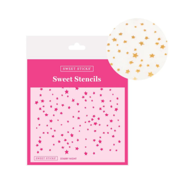 Sweet Sticks Sweet Stencils Starry Night