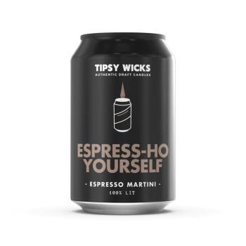 Tipsy Wicks Candle Espress-Ho Yourself Martini