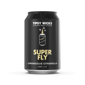 Tipsy Wicks Candle Super Fly Limoncello Citronella