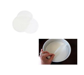 Pre-Cut Baking Paper Circles 10 Inch Pack of 25