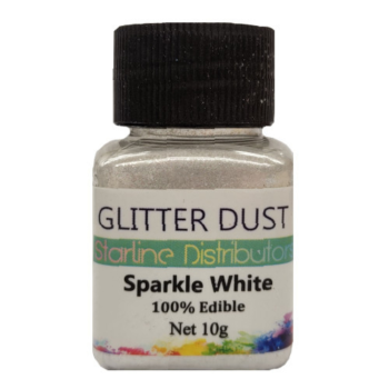 Starline Glitter Dust White Sparkle 10g