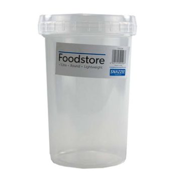 0298 SNAZZEE ROUND CONTAINER 1 LT