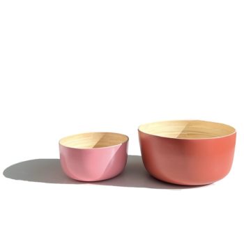 porter green BEBB Bio Bamboo Bowls Set of 2 - Saint Malo