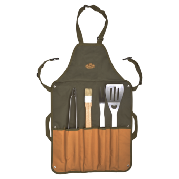 Esschert Design Fancy Flames BBQ Apron with Tools
