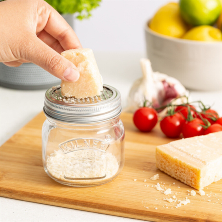 Kilner Fine Grater & Storage Jar 250ml