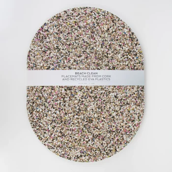 LIGA Beach Clean Oval Placemat Set of 4
