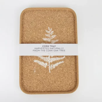 LIGA Cork Tray Fern White